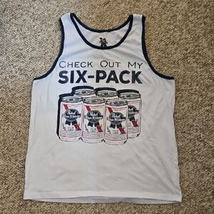 Pabst Blue Ribbon Graphic Tank Top